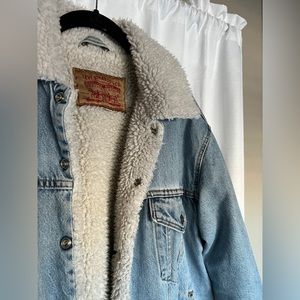 Vintage Levi’s Sherpa Jean Jacket